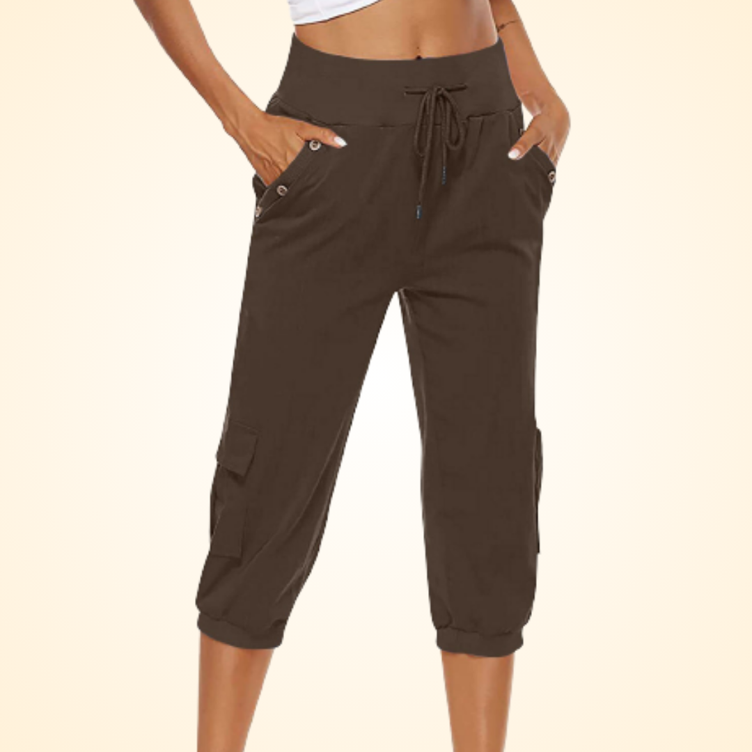 PantsFit™ Cargo Trousers with Drawstring | Comfortable & Versatile Utility Pants