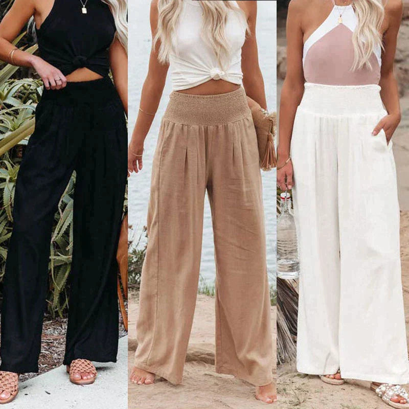 SASHA Wide Women’s Trousers | Chic & Comfortable Fashion